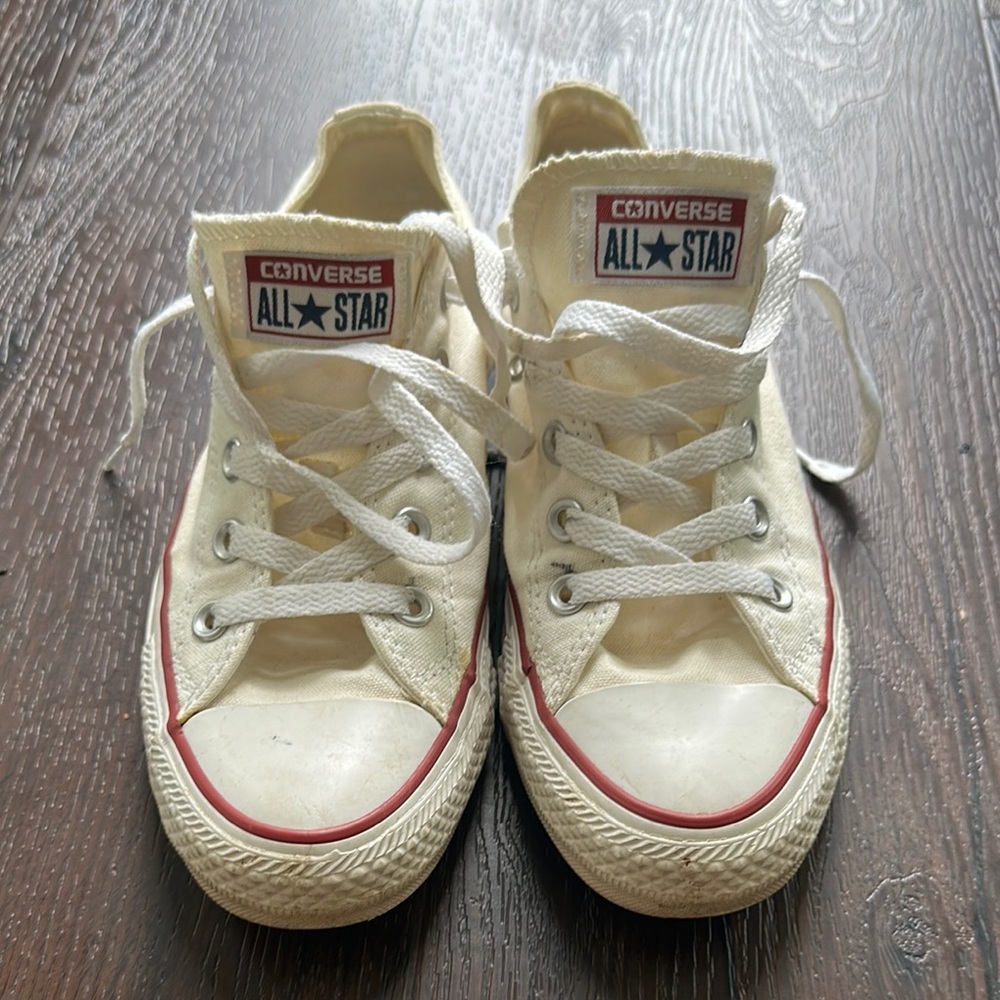 Converse Womens Cream All Star Sneakers